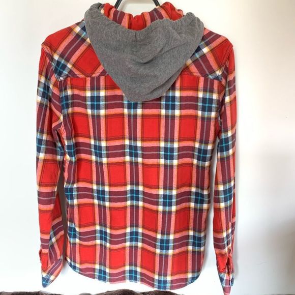 Flannel hoodie - Picture 3 of 5